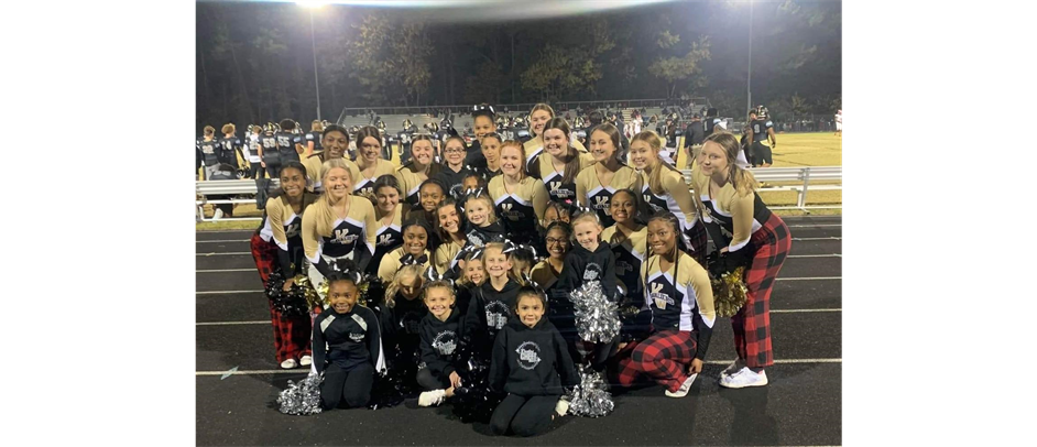 Our 2022 Cheerleaders invade KWHS for a night of cheer